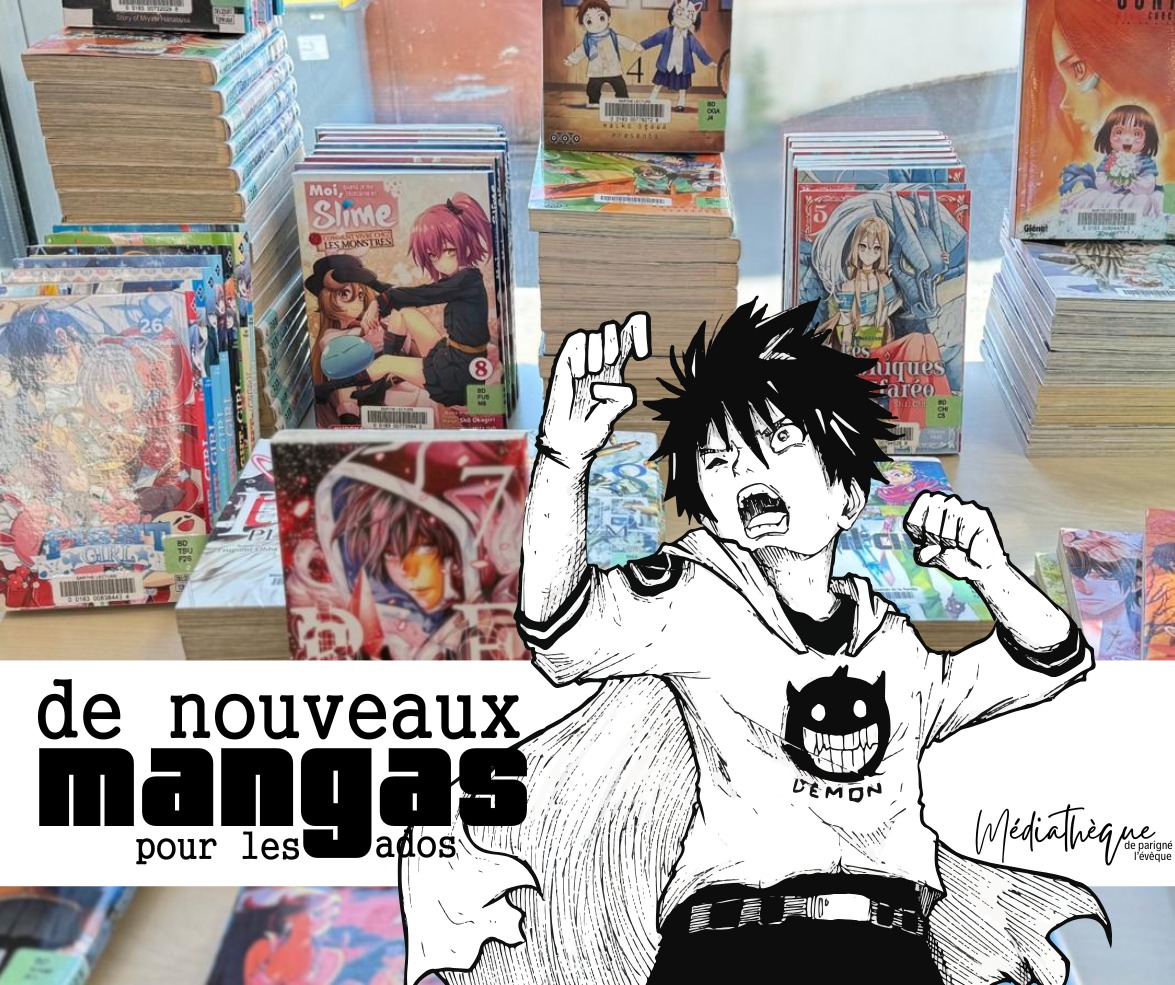Couverture de De nouveaux mangas !